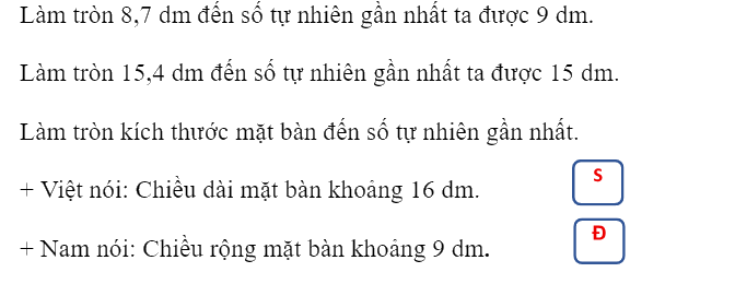 Bài 13: Làm tròn số thập phân (tiết 2) trang 47 vở bài tập Toán 5 - Kết nối tri thức 2