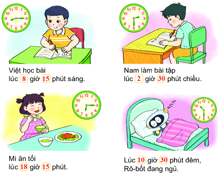 Bài 29. Ngày - giờ, giờ - phút 7