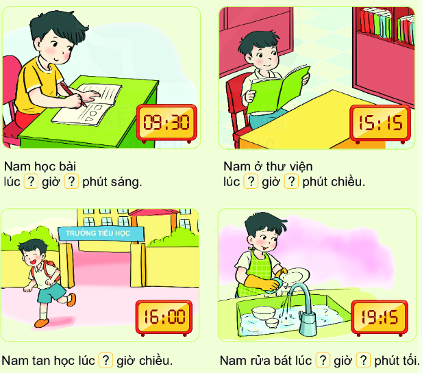 Bài 29. Ngày - giờ, giờ - phút 10