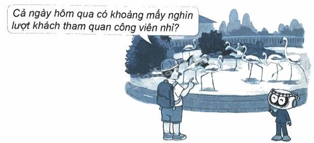 Bài 45: Thực hành và trải nghiệm ước lượng trong tính toán trang 25 Vở thực hành Toán 4 1