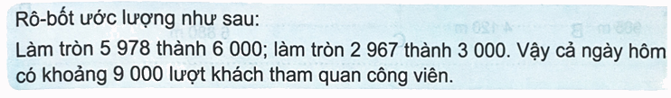 Bài 45: Thực hành và trải nghiệm ước lượng trong tính toán trang 25 Vở thực hành Toán 4 2