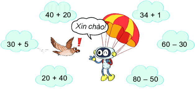Bài 5: Ôn tập phép cộng, phép trừ (không nhớ) trong phạm vi 100 3