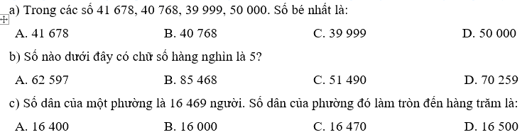 Giải bài 1: Ôn tập các số đến 100 000 (tiết 2) trang 6, 7 vở bài tập Toán 4 - Kết nối tri thức với cuộc sống 1 1
