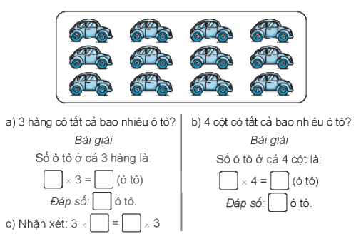 Giải bài 38: Thừa số, tích (tiết 2) - Kết nối tri thức với cuộc sống 2