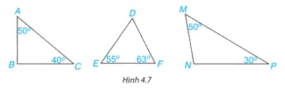 Giải bài 4.2 trang 62 SGK Toán 7 tập 1 - Kết nối tri thức 1