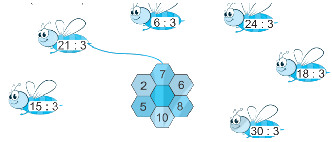 Giải bài 5: Bảng nhân 3, bảng chia 3 (tiết 2) trang 14 vở bài tập Toán 3 - Kết nối tri thức với cuộc sống 3