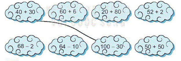 Giải bài 5: Ôn tập phép cộng, phép trừ (không nhớ) trong phạm vi 100 (tiết 1) trang 22, 23 Vở bài tập Toán 2 - Kết nối tri thức với cuộc sống 2 1