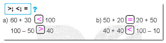 Giải bài 5: Ôn tập phép cộng, phép trừ (không nhớ) trong phạm vi 100 (tiết 1) trang 22, 23 Vở bài tập Toán 2 - Kết nối tri thức với cuộc sống 7