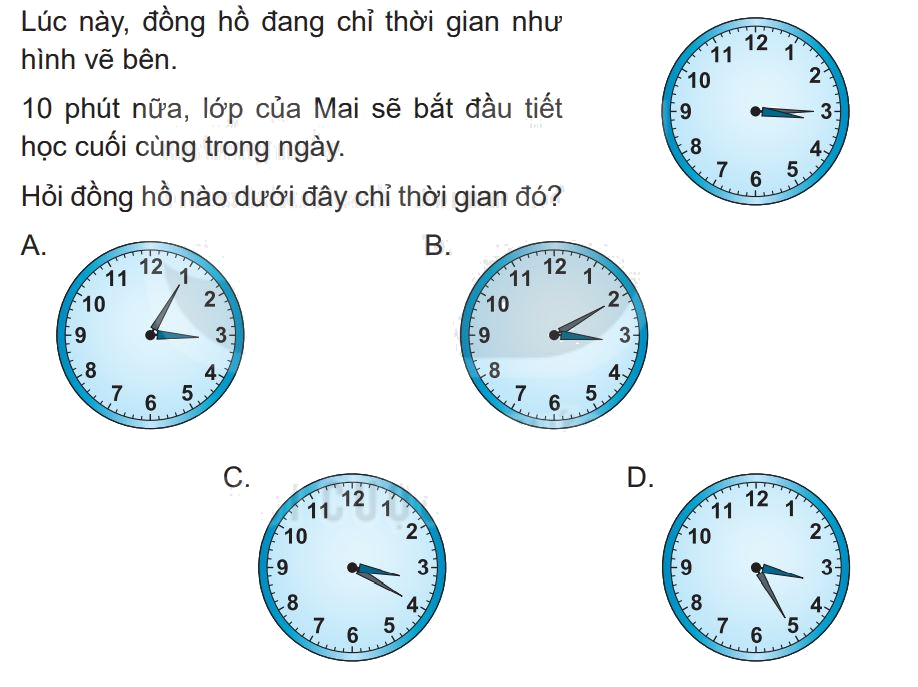 Giải bài 66: Xem đồng hồ. Tháng - năm (tiết 1) trang 75 vở bài tập Toán 3 - Kết nối tri thức với cuộc sống 5