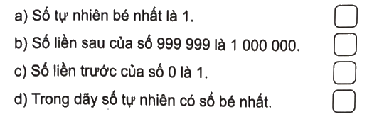 Giải bài 67: Ôn tập số tự nhiên (tiết 2) trang 106 vở bài tập Toán 4 - Kết nối tri thức với cuộc sống 1