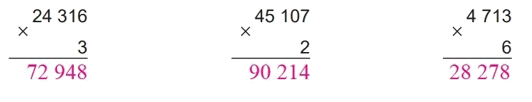 Giải bài 70: Nhân số có năm chữ số với số có một chữ số (tiết 1) trang 90 vở bài tập Toán 3 - Kết nối tri thức với cuộc sống 2