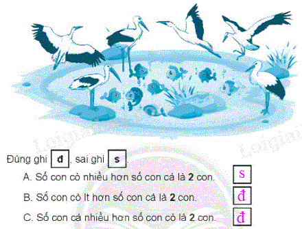 Giải bài: Nhiều hơn hay ít hơn bao nhiêu (trang 19) Vở bài tập toán 2 - Chân trời sáng tạo 4