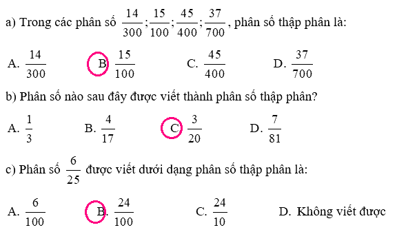 Giải phần B. Kết nối trang 3 Bài tập phát triển năng lực Toán 5 11