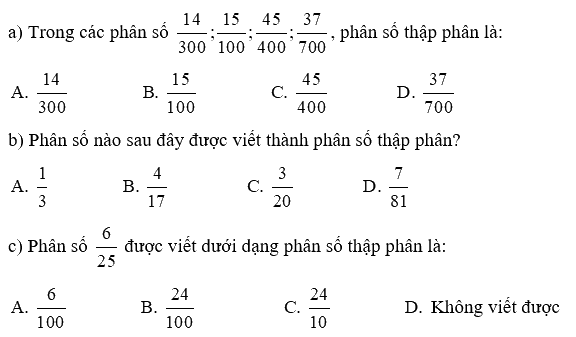 Giải phần B. Kết nối trang 3 Bài tập phát triển năng lực Toán 5 10