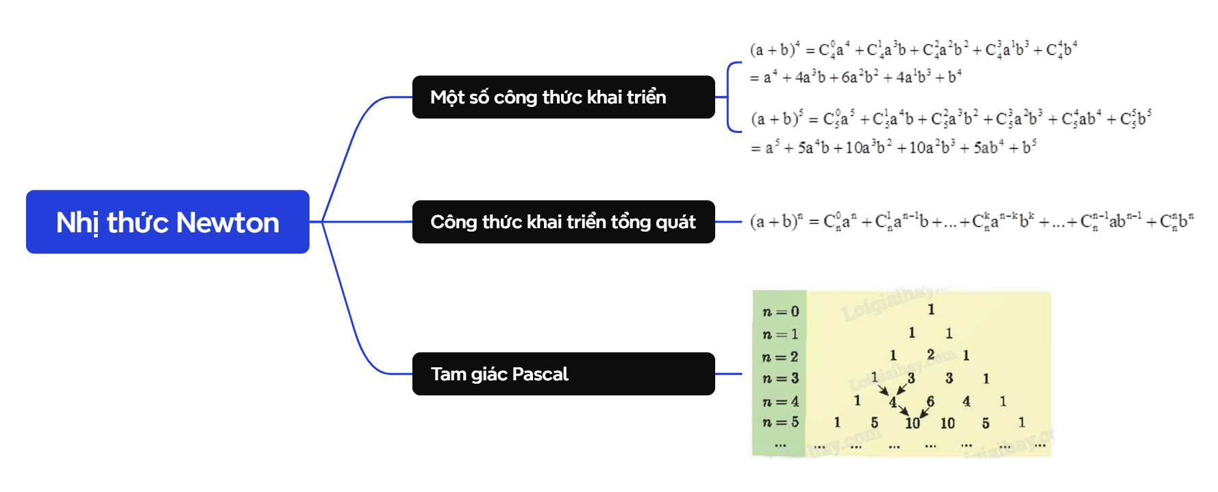 Lý thuyết Nhị thức Newton - SGK Toán 10 Kết nối tri thức 2