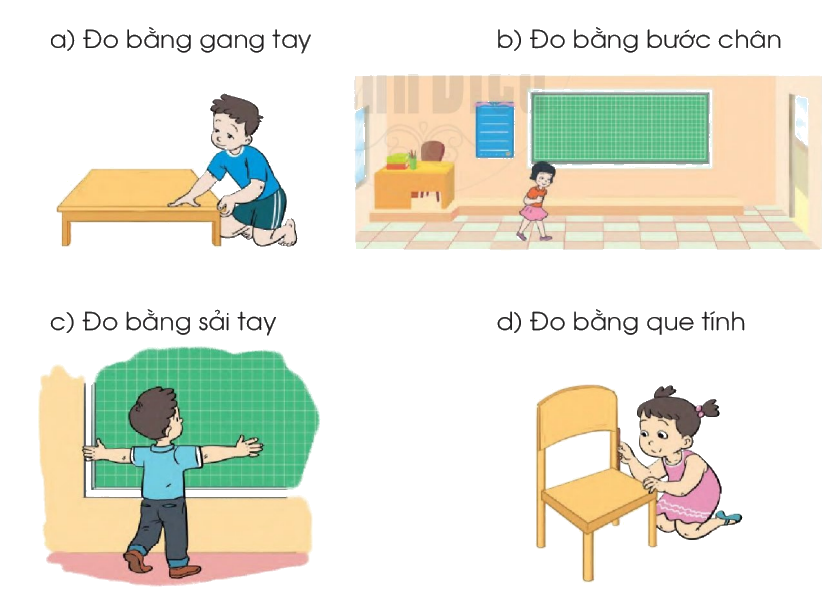 Toán lớp 1 trang 115 - Đo độ dài - SGK Cánh diều 0 1