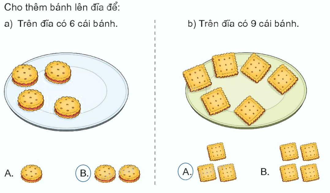 Toán lớp 1 trang 14 - Bài 2: Các số 6, 7, 8, 9, 10 - SGK Kết nối tri thức 2 2