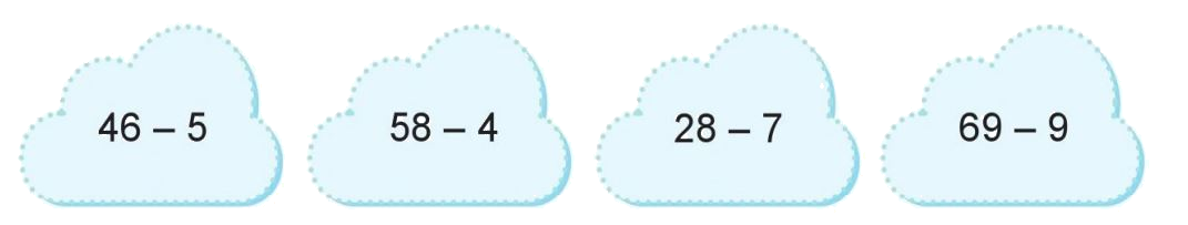 Toán lớp 1 trang 142 - Phép trừ dạng 27-4; 63-40 - SGK Cánh diều 3