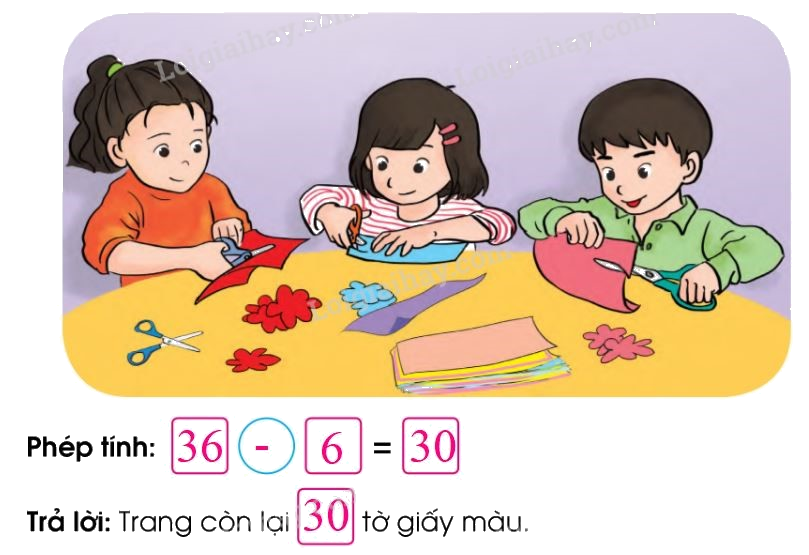 Toán lớp 1 trang 142 - Phép trừ dạng 27-4; 63-40 - SGK Cánh diều 10