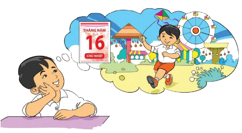Toán lớp 1 trang 148 - Các ngày trong tuần lễ - SGK Cánh diều 2