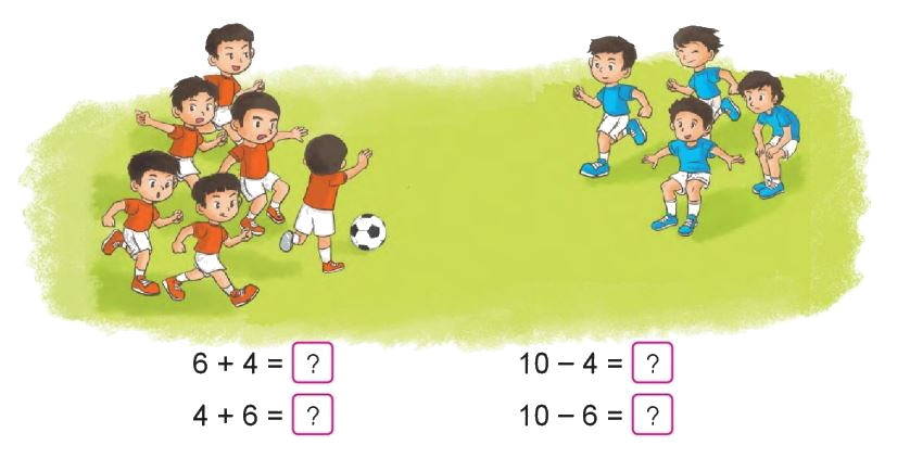 Toán lớp 1 trang 160 - Ôn tập phép cộng, phép trừ trong phạm vi 10 - SGK Cánh diều 6