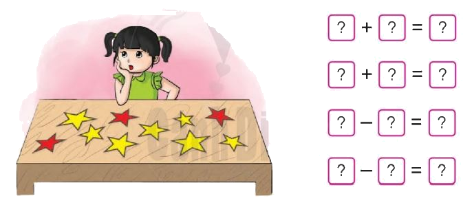 Toán lớp 1 trang 160 - Ôn tập phép cộng, phép trừ trong phạm vi 10 - SGK Cánh diều 7