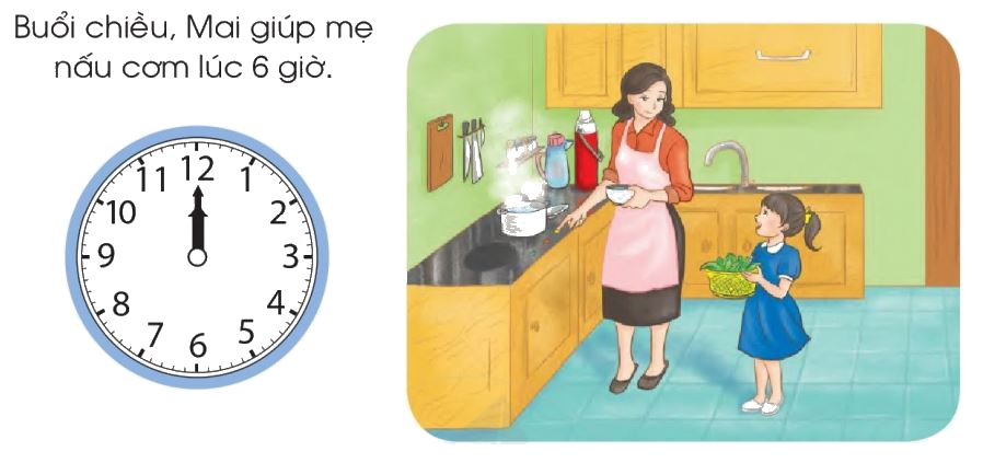 Toán lớp 1 trang 166 - Ôn tập về thời gian - SGK Cánh diều 5