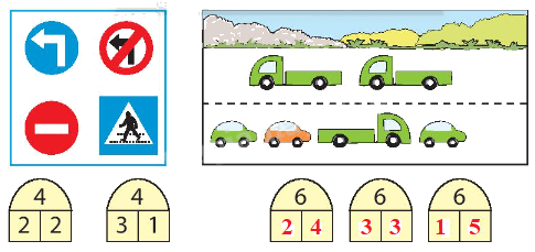 Toán lớp 1 trang 38 - Số 6 - SGK Chân trời sáng tạo 6