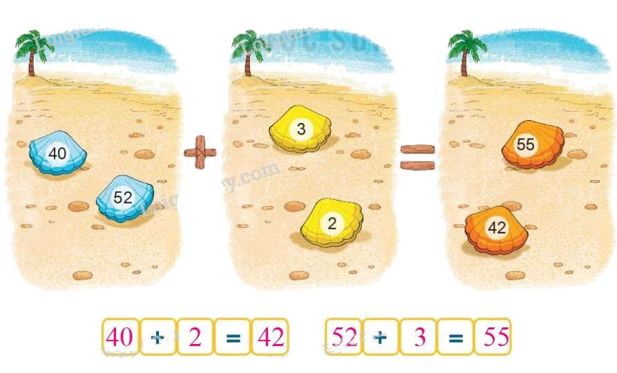 Toán lớp 1 trang 44 - Bài 29: Phép cộng có hai chữ số với số có một chữ số - SGK Kết nối tri thức 15