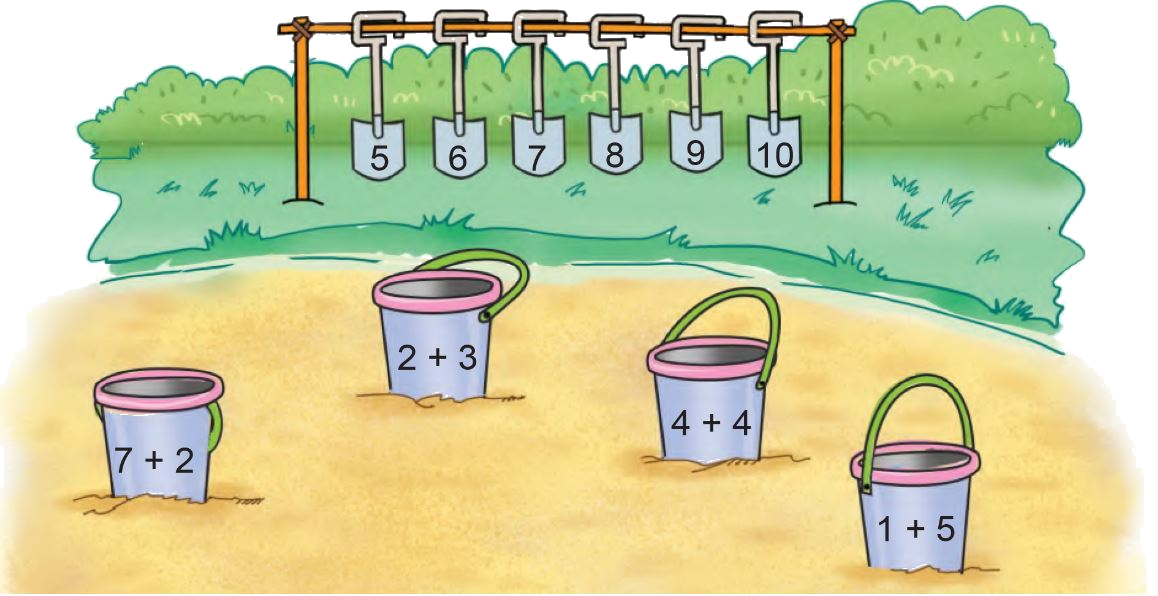 Toán lớp 1 trang 46 - Luyện tập - SGK Cánh diều 3