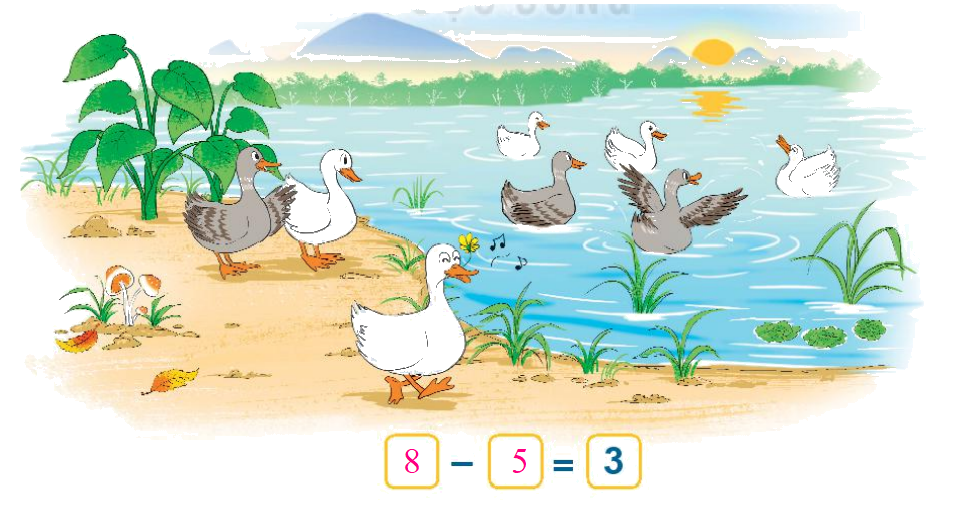 Toán lớp 1 trang 68 - Bài 11: Phép trừ trong phạm vi 10 - SGK Kết nối tri thức 35