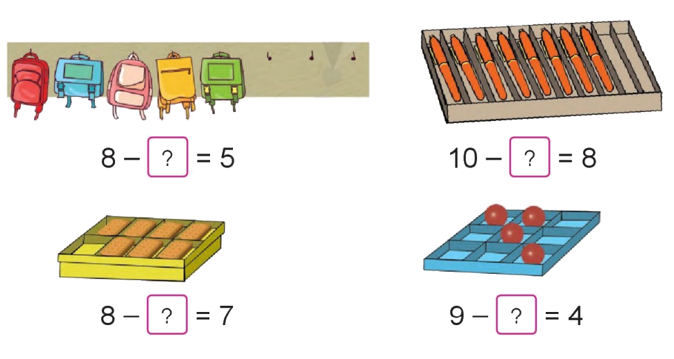 Toán lớp 1 trang 72 - Luyện tập- SGK Cánh diều 3