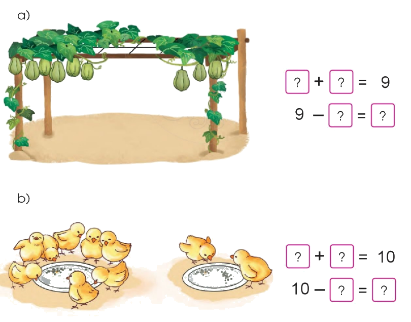 Toán lớp 1 trang 76 - Luyện tập chung - SGK Cánh diều 7