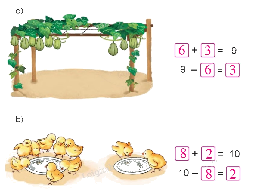 Toán lớp 1 trang 76 - Luyện tập chung - SGK Cánh diều 8