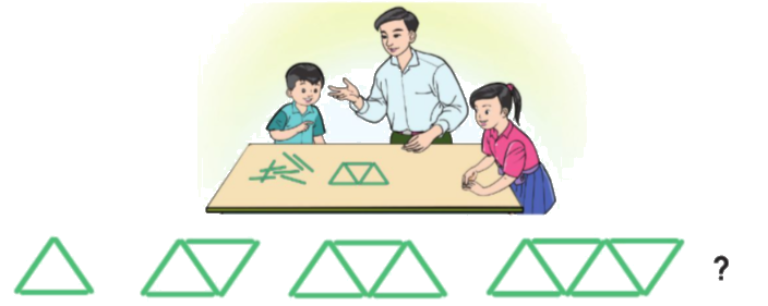 Toán lớp 3 trang 103 - Hình tam giác, hình tứ giác - SGK Cánh diều 4