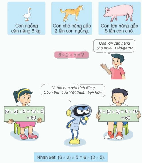 Toán lớp 3 trang 111 - Luyện tập chung - SGK Kết nối tri thức 9