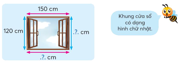 Toán lớp 3 trang 35 - Hình chữ nhật - SGK Chân trời sáng tạo 3