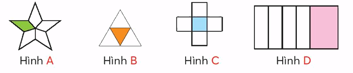 Toán lớp 3 trang 46 - Một phần hai, một phần ba, một phần tư, một phần năm - SGK Chân trời sáng tạo 5
