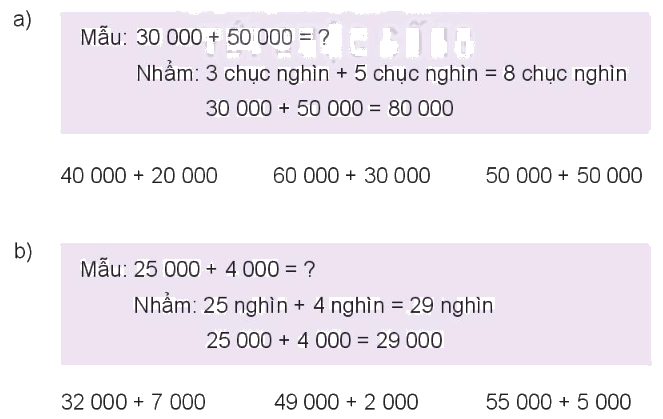 Toán lớp 3 trang 70 - Phép cộng trong phạm vi 100 000 - SGK Kết nối tri thức 6