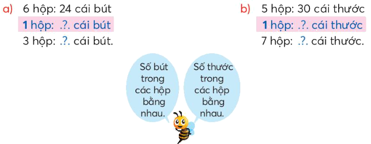 Toán lớp 4 trang 19 - Bài 6: Bài toán liên quan đến rút về đơn vị - SGK Chân trời sáng tạo 0 1