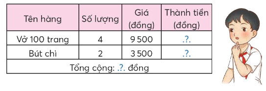 Toán lớp 4 trang 23 - Bài 8: Bài toán giải bằng ba bước tính - SGK Chân trời sáng tạo 3