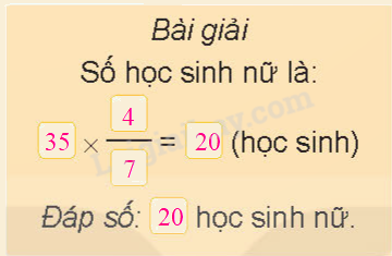 Toán lớp 4 trang 96 - Bài 65: Tìm phân số của một số - SGK Kết nối tri thức 2