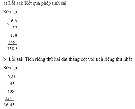 Toán lớp 5 Bài 21. Phép nhân số thập phân - SGK kết nối tri thức 4