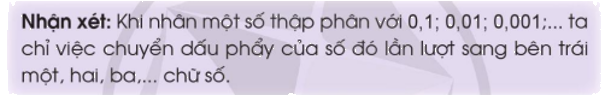 Toán lớp 5 Bài 30. Nhân một số thập phân với một số thập phân - SGK cánh diều 4