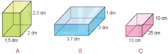 Toán lớp 5 Bài 50. Diện tích xung quanh và diện tích toàn phần của hình hộp chữ nhật - SGK Kết nối tri thức với cuộc sống 2