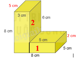 Toán lớp 5 Bài 52. Thể tích của hình hộp chữ nhật - SGK Kết nối tri thức với cuộc sống 4 4