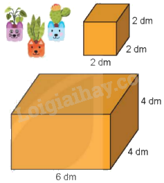 Toán lớp 5 Bài 54. Thực hành tính toán và ước lượng thể tích một số hình khối - SGK Kết nối tri thức với cuộc sống 1